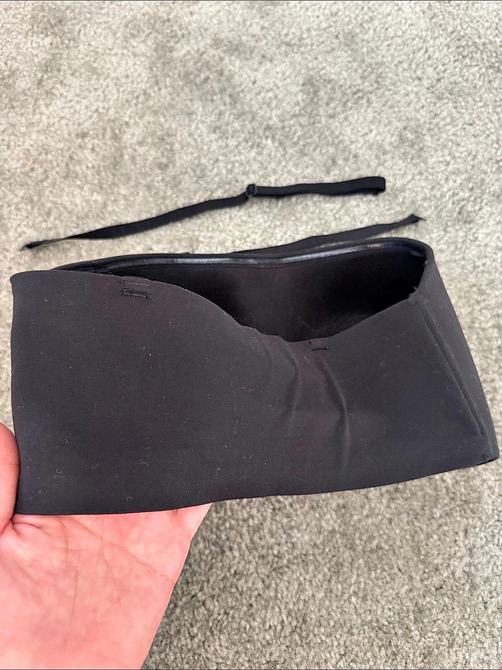 Victoria's Secret Multi-Way Strapless Bra Black Bandeau